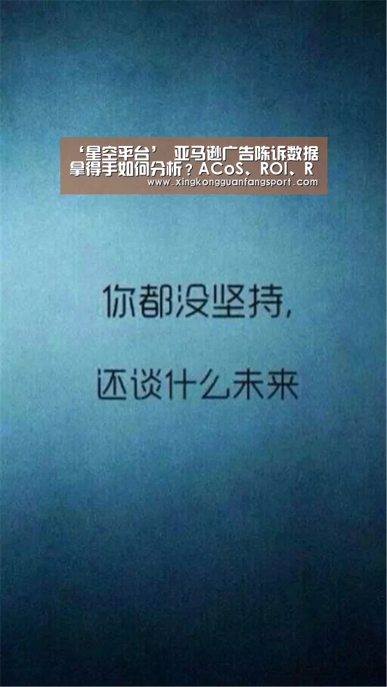 ‘星空平台’
亚马逊广告陈诉数据拿得手如何分析?ACoS、ROI、ROAS弄懂了吗?(图3) 星空登录
